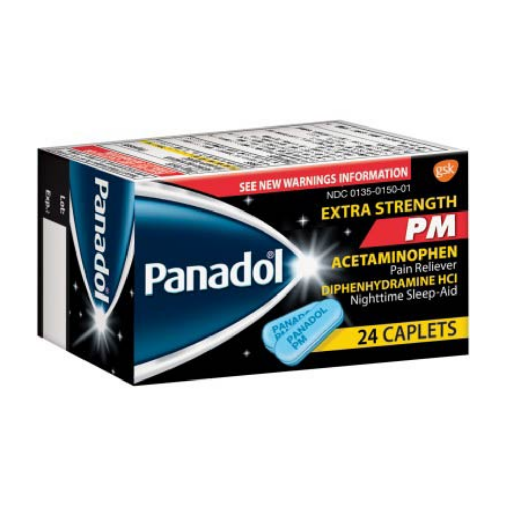 Panadol Extra Strength PM (500mg 24ct)
