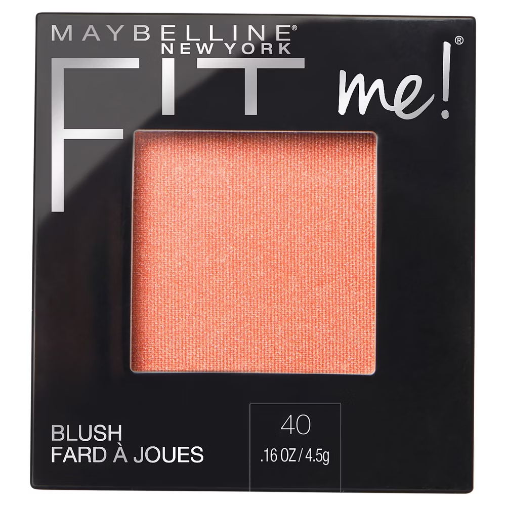 Maybelline Fit Me Blush (40 Peach, 0.16oz)