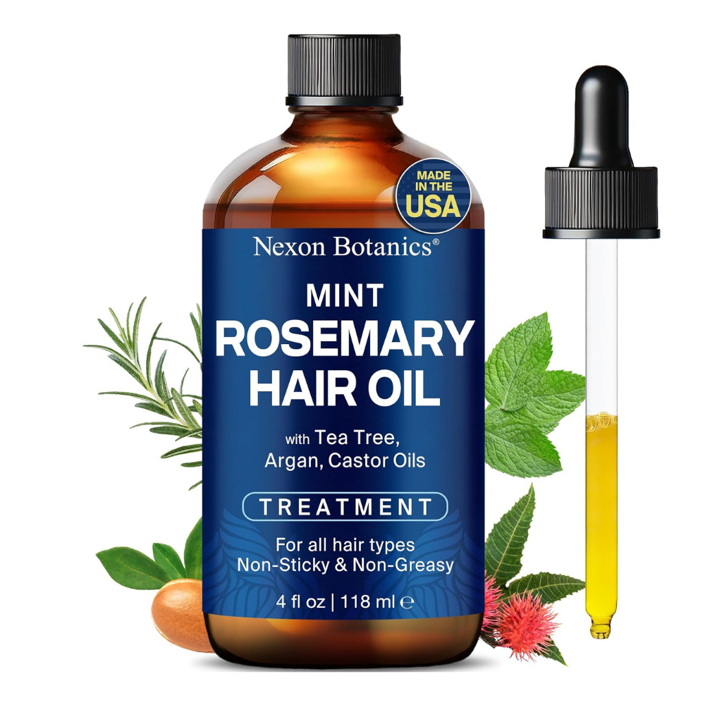 Nexon Botanics Mint Rosemary Hair Oil Treatment (4 fl oz)