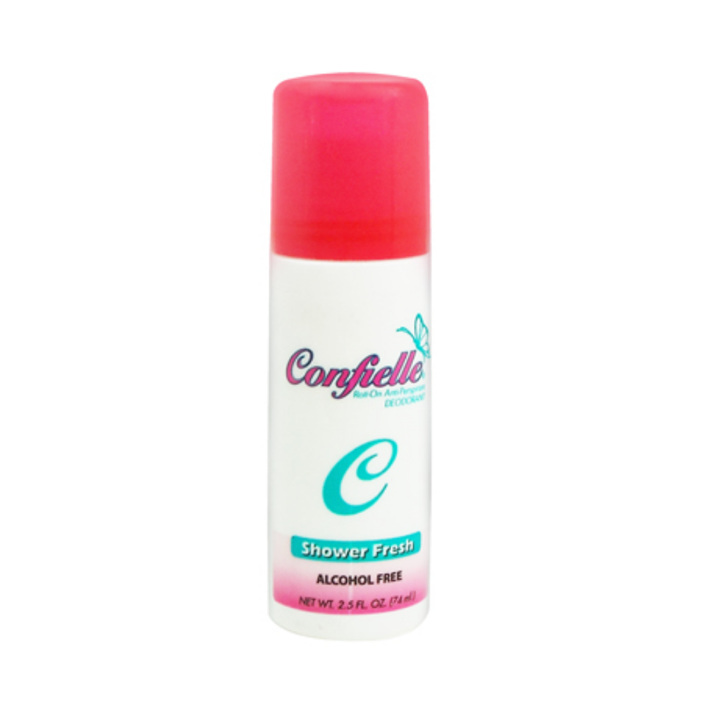 Confielle Shower Fresh Roll On Deodorant (2.5oz)