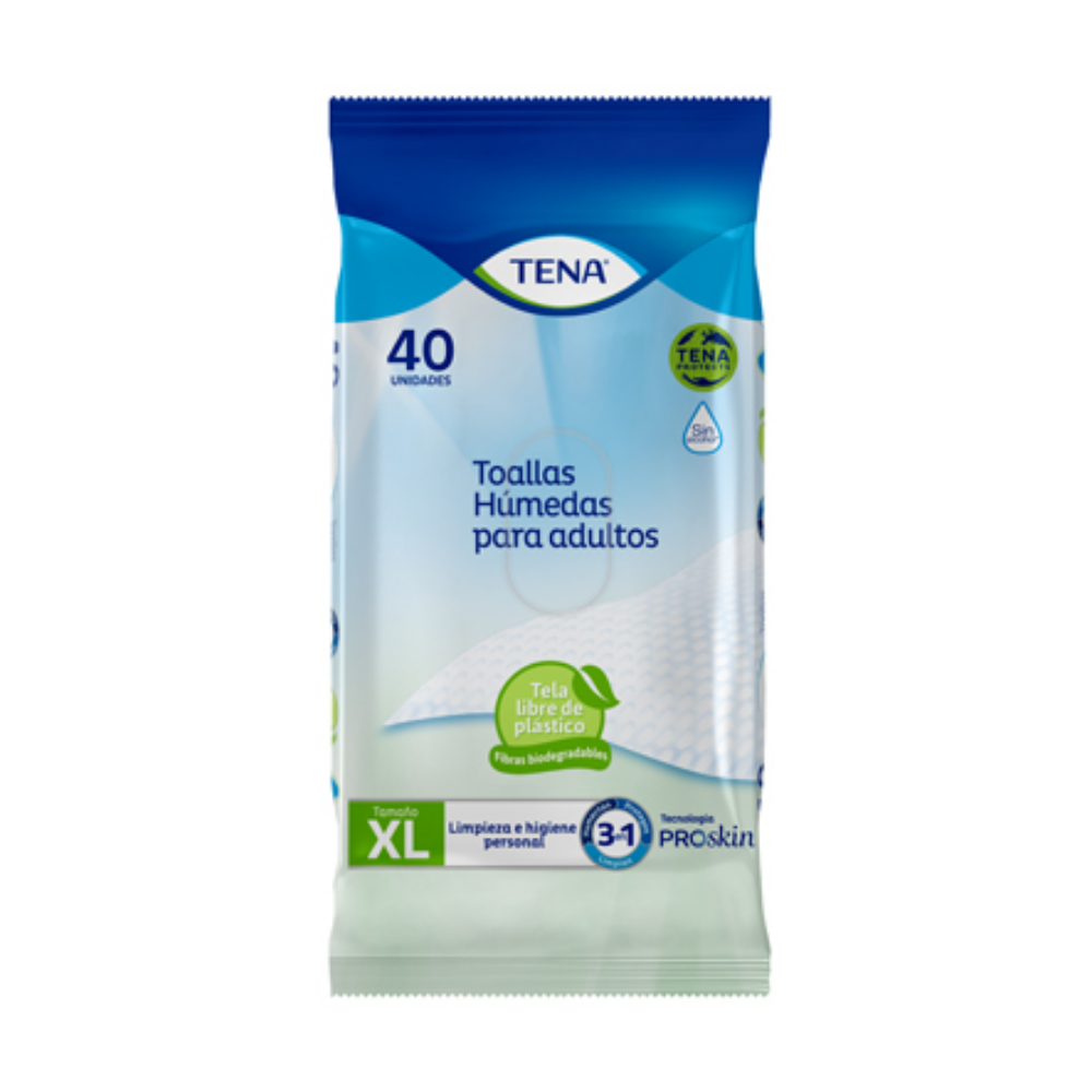 Tena ProSkin Wipes for Adults (40ct)