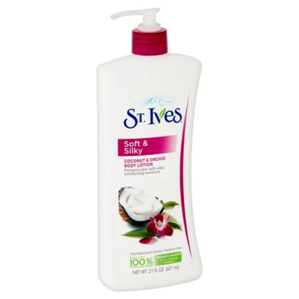 St. Ives Softening Coconut & Orchid Body Lotion (21 oz)