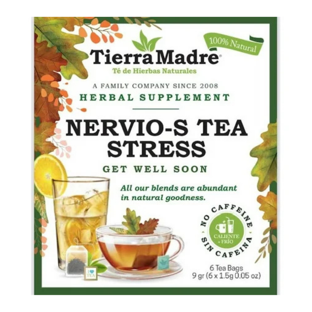 Tierra Madre Nervio-S Tea Stress (6 ct)