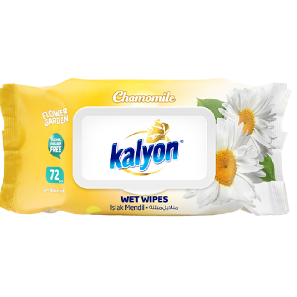 Kalyon Chamomile Wet Wipes (72ct)