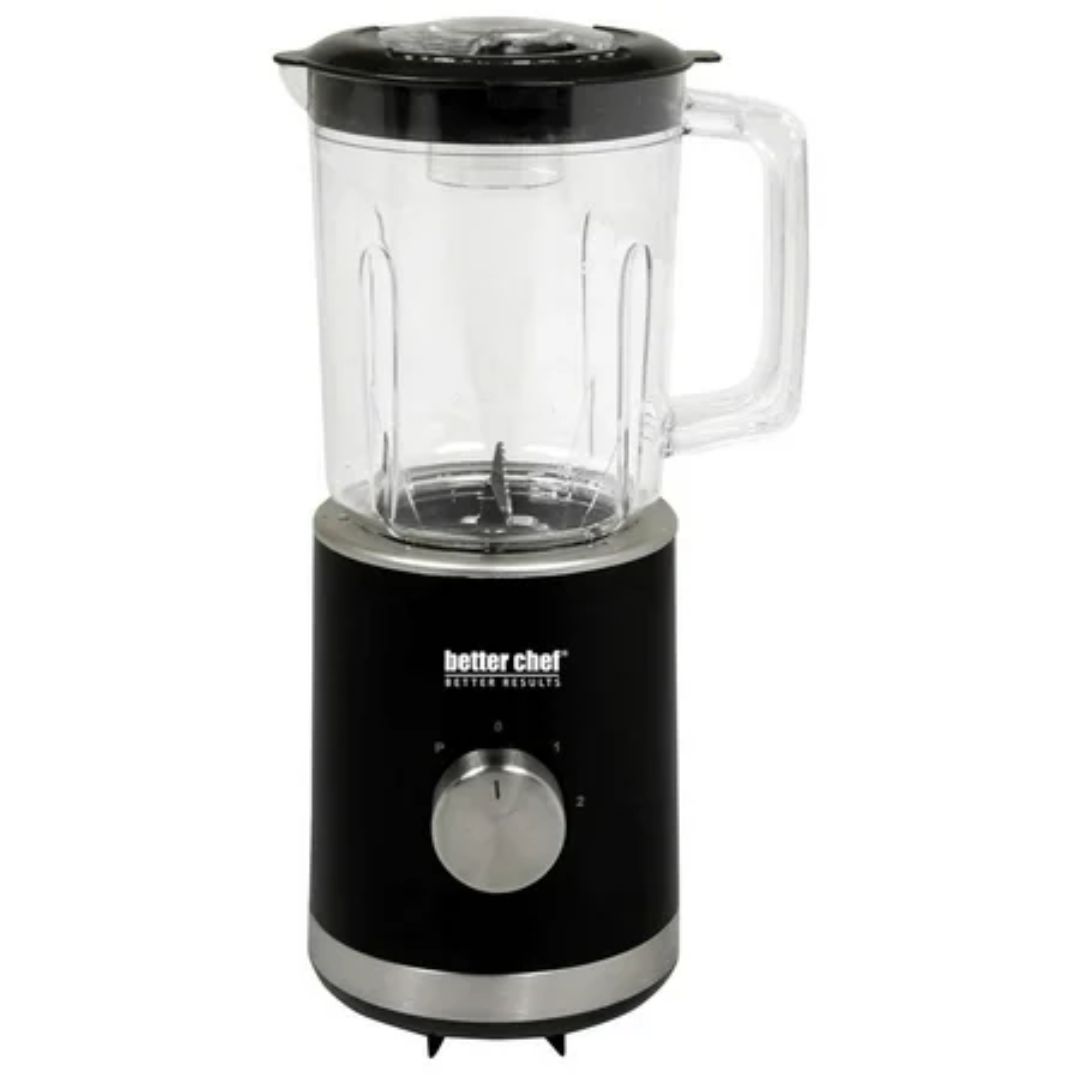 BETTER CHEF 3-Cup Blender Black (3 Tazas)