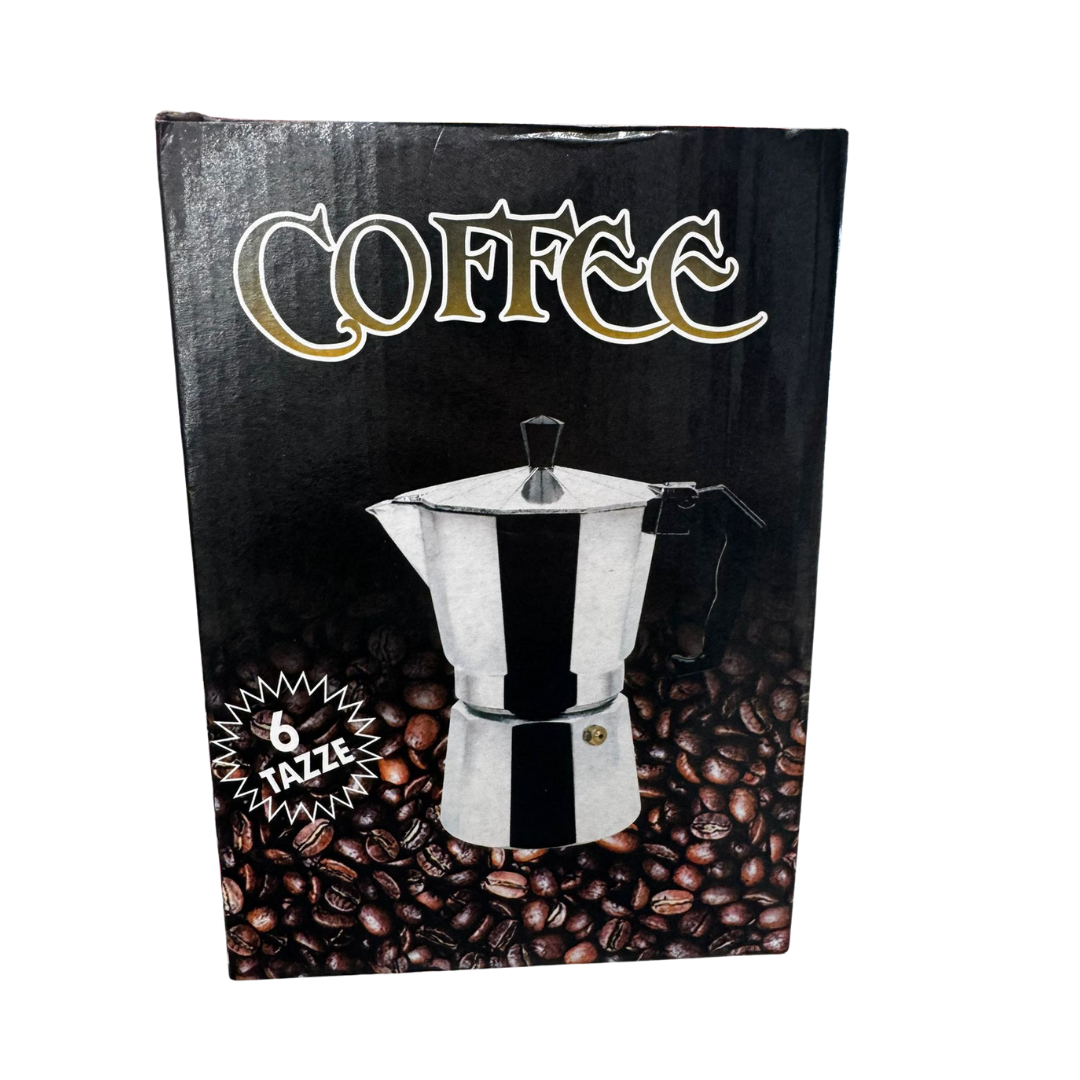 Espresso Coffee Maker (6‑Cup)
