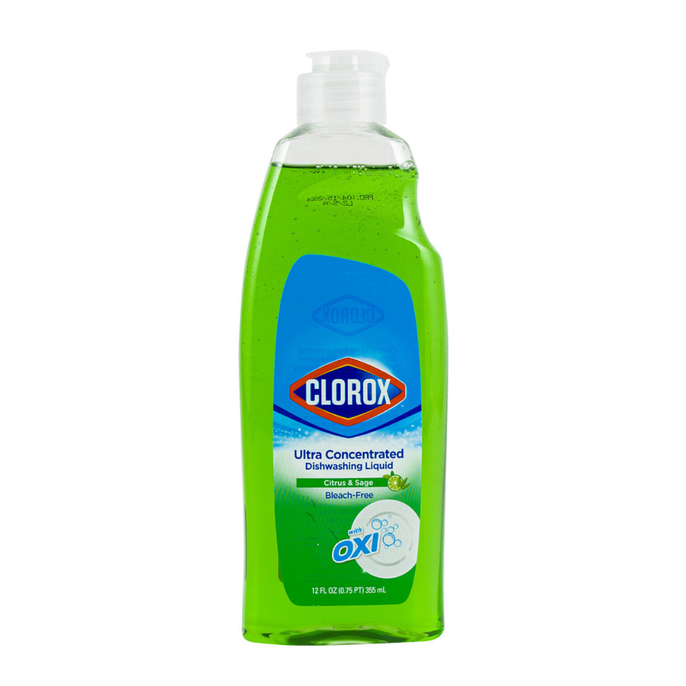 Clorox Ultra Concentrated Dishwashing Liquid with Oxi – Citrus (12oz)