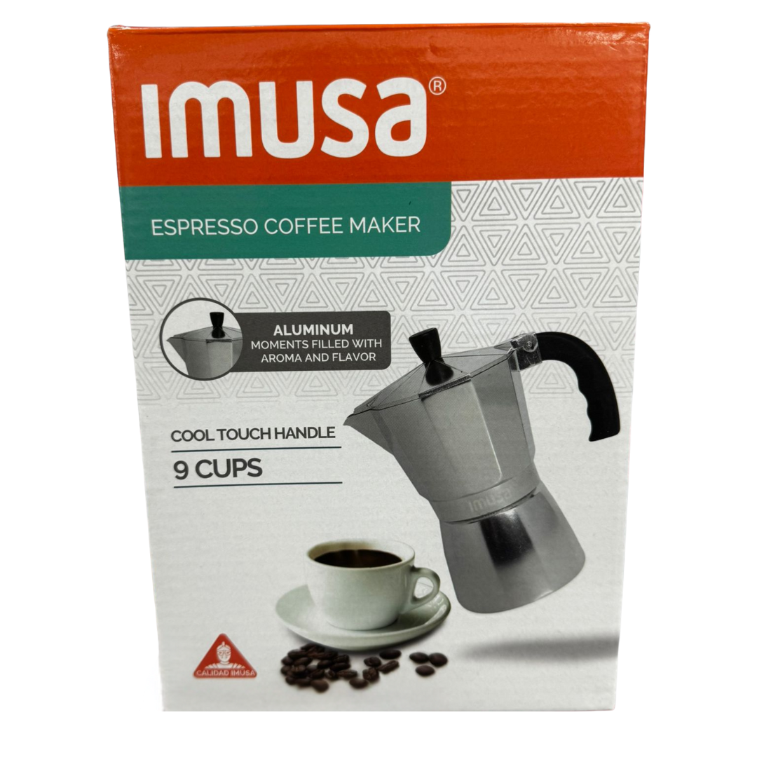 IMUSA Espresso Coffee Maker (9‑Cup)