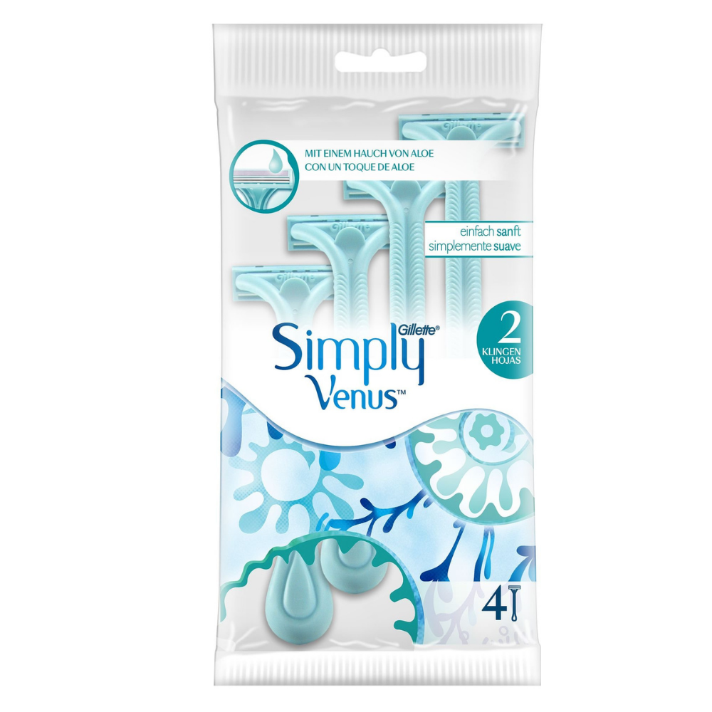 Gillette Simply Venus Disposable Razors (4 ct)