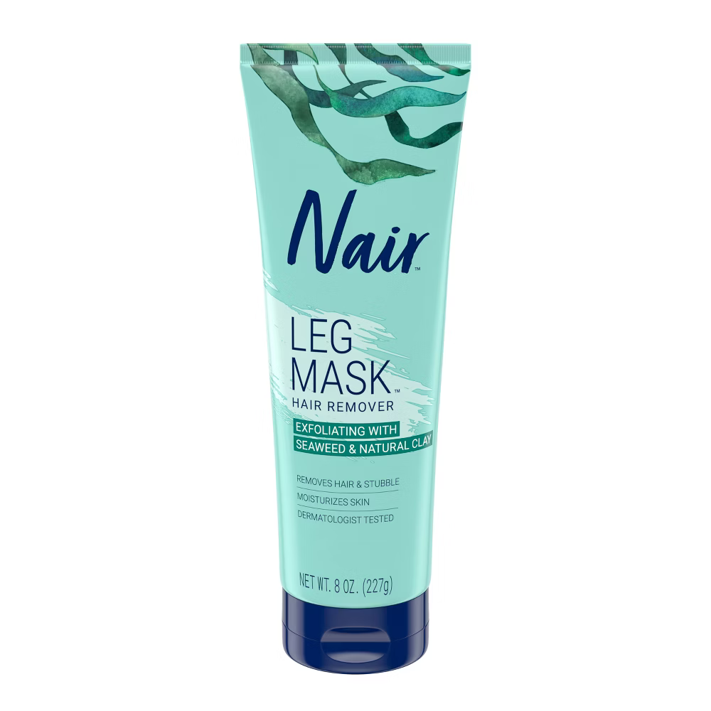Nair Leg Mask 3-in-1 Exfoliate & Smooth (8 oz)