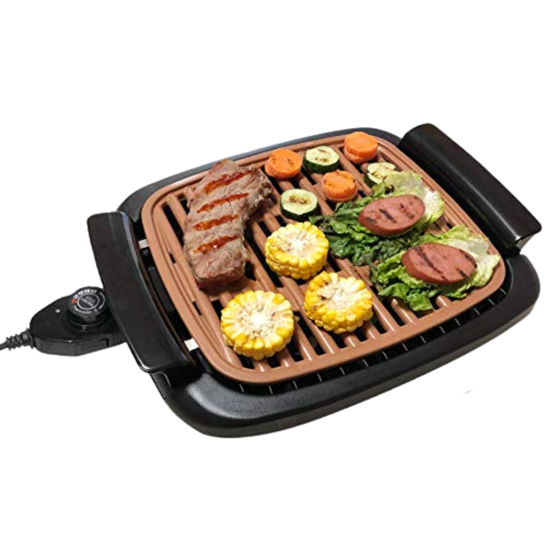 Electric Grill with Adjustable Temperature Control (Large)