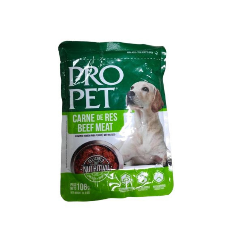 Pro Pet Beef Meat Pouch (3.5 oz / 100 g)