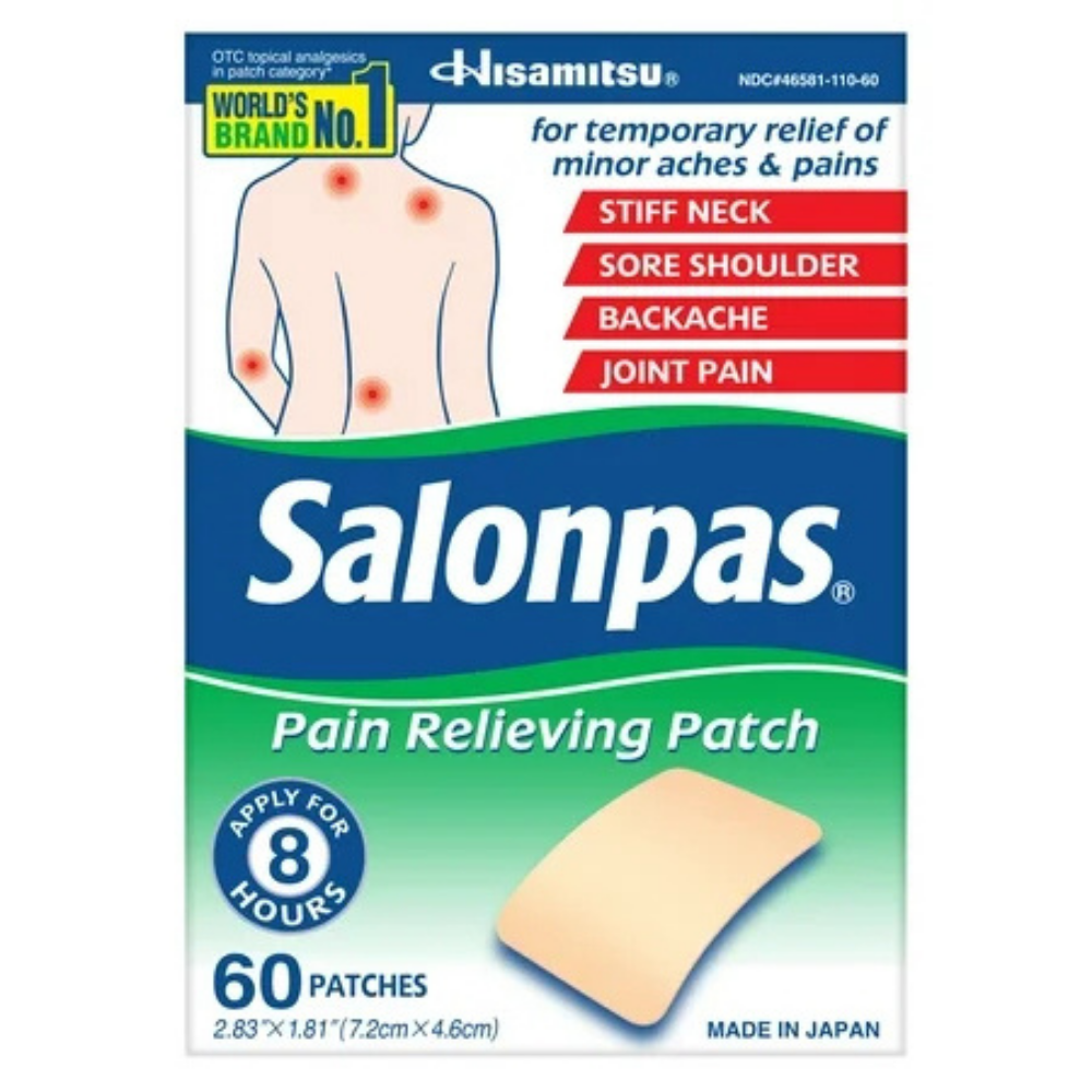 Salonpas Pain Relieving Patches (60 ct)
