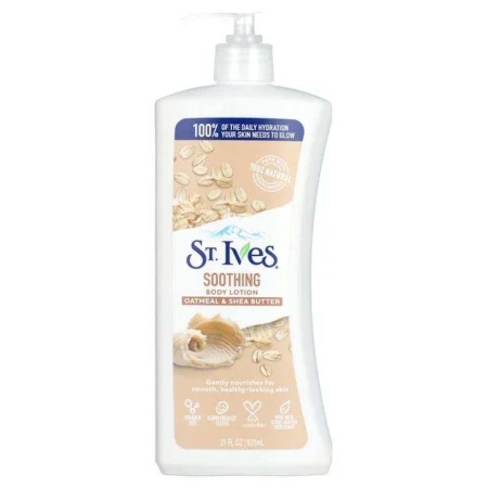 St. Ives Soothing Body Lotion Oatmeal & Shea Butter (21 oz)