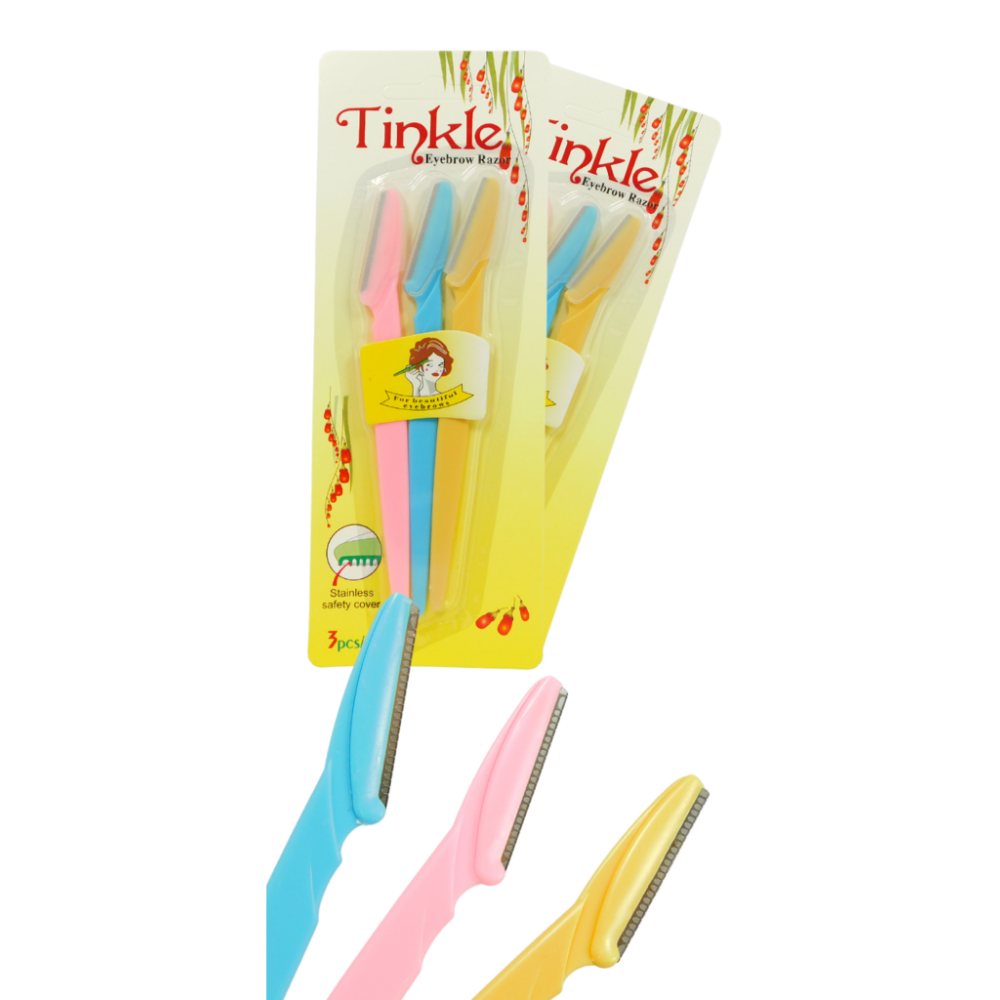 Tinkle Eyebrow Razor (3 pcs)