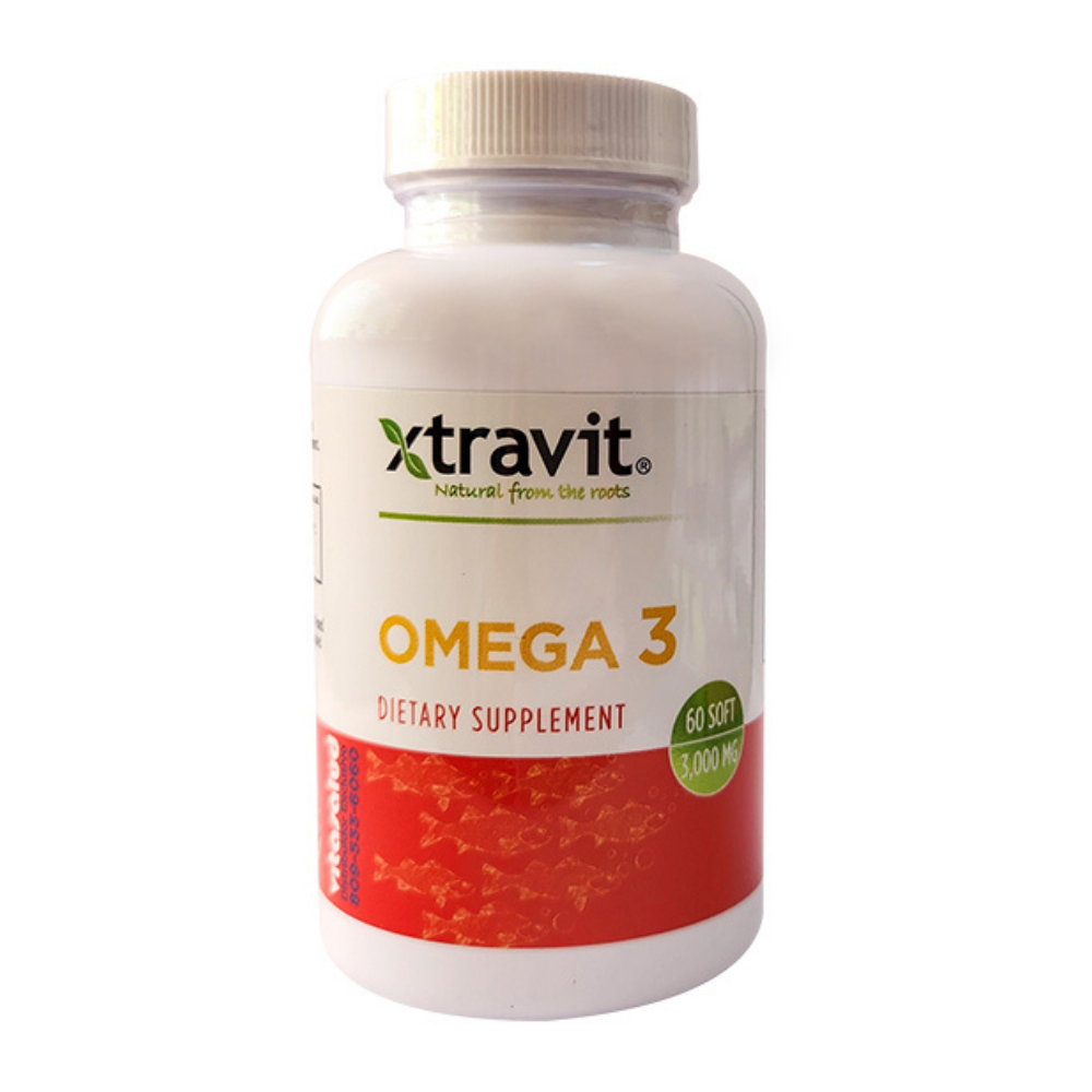 Xtravit Omega 3 3000 mg Softgels (60 ct)