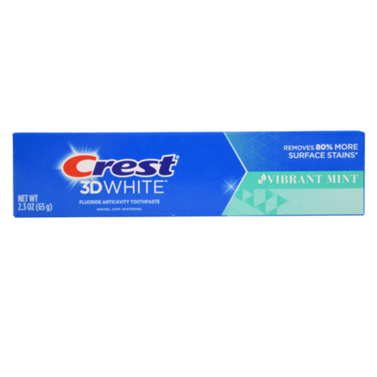 Crest 3D White Vibrant Mint Toothpaste (2.3 oz)