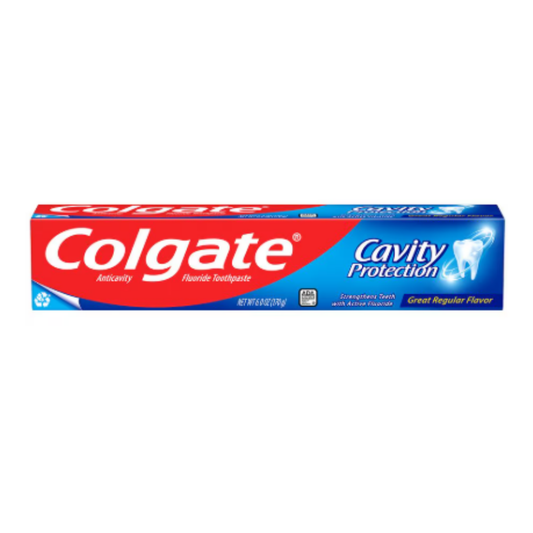 Colgate Cavity Protection Toothpaste with Fluoride (6.0 oz)