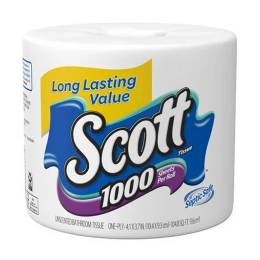 Scott 1000 Septic Safe Toilet Paper (1 Roll)