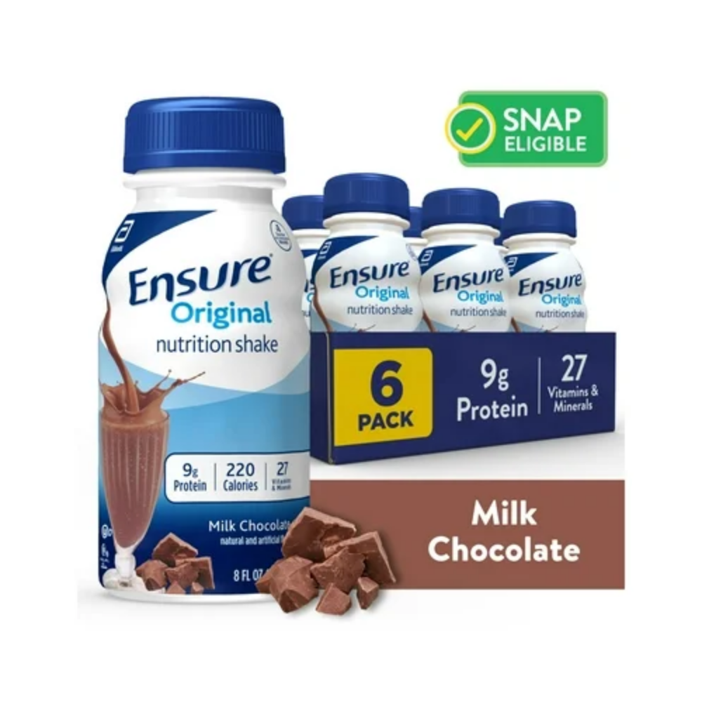 Ensure Original Nutrition Shake Milk Chocolate (8oz 6pk)