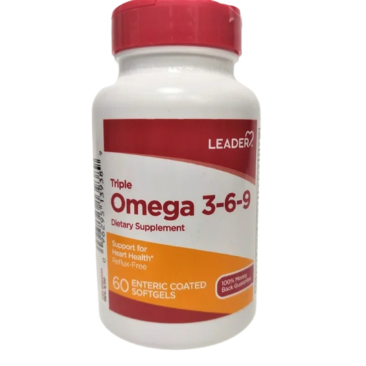 Leader Triple Omega 3-6-9 (60 ct)