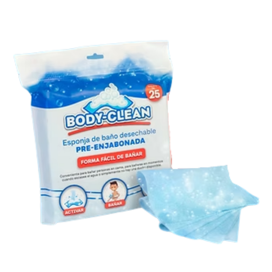 Body Clean Pre Soap Sponge (25 ct)
