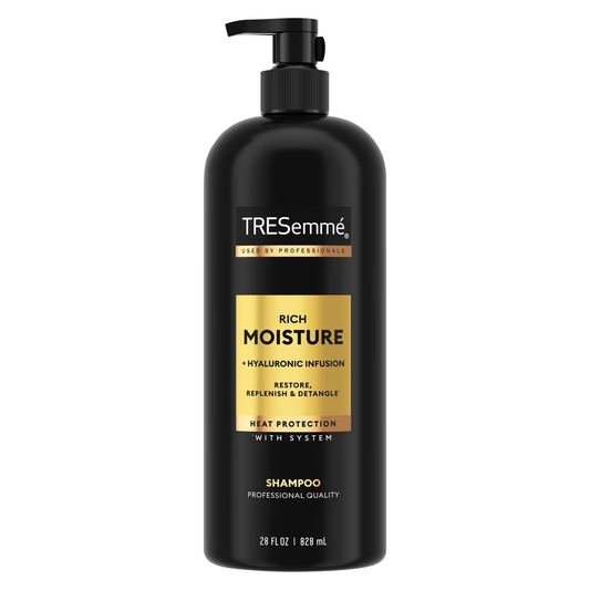 TRESemmé Rich Moisture Shampoo + Hyaluronic Infusion (28 oz)