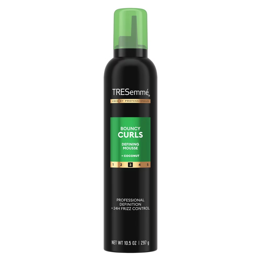 TRESemmé Flawless Curls Extra Hold Mousse with Coconut & Avocado Oil (10.5 oz)
