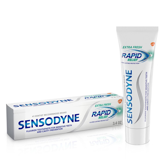 Sensodyne Rapid Relief Extra Fresh Toothpaste (3.4oz)