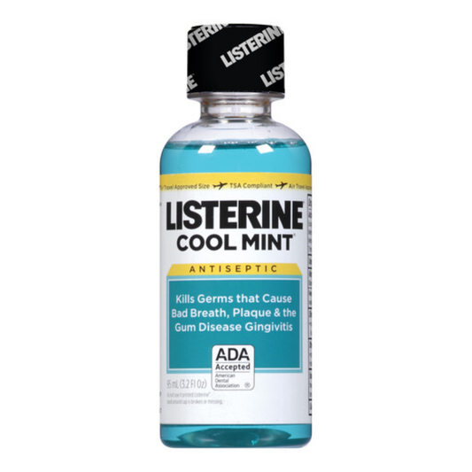 Listerine Cool Mint Mouth Wash (3.2 oz)