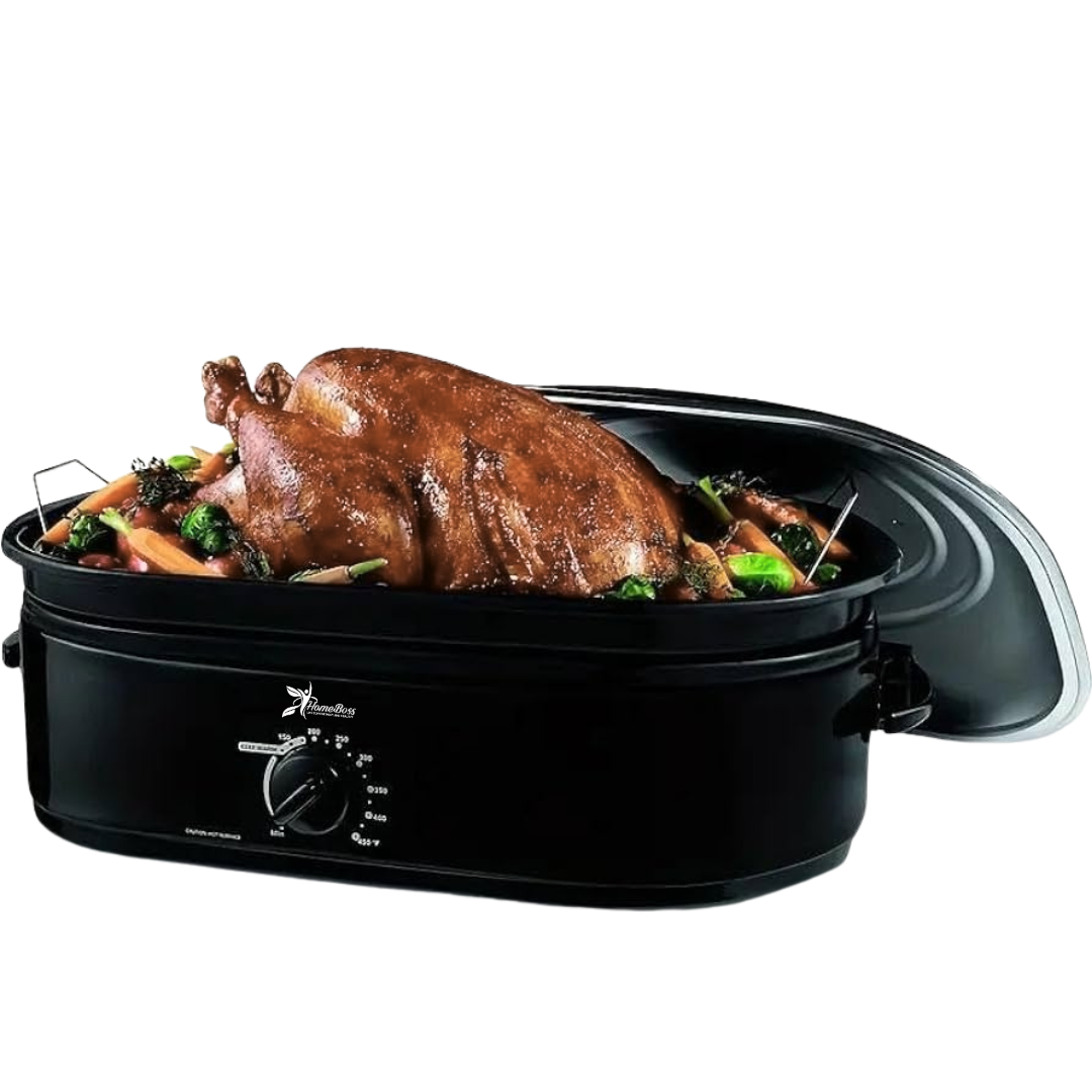 HomeBoss 28 lb Electric Roaster Oven (16qt)