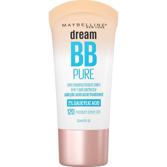 Maybelline Dream Pure BB Cream (120 Medium, 1 fl oz)