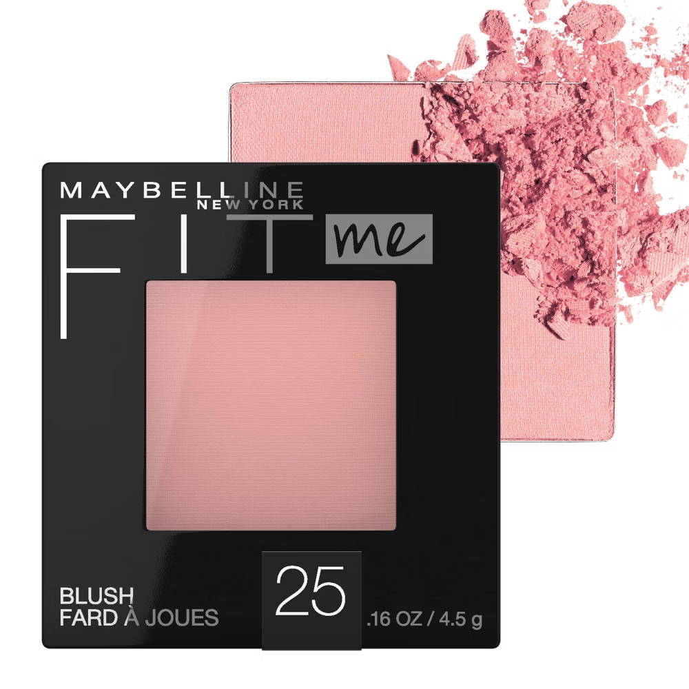 Maybelline Fit Me Blush (25 Pink, 0.16 oz)