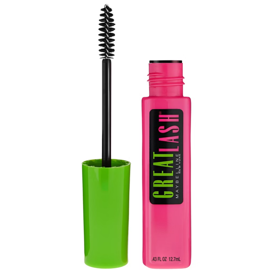 Maybelline Great Lash Lengthening Washable Mascara (101 Very Black, 0.43 fl oz)