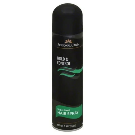 Personal Care Hold & Control Super Hold Hair Spray (5.5 oz)
