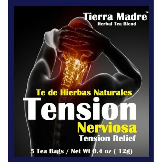 Tierra Madre Tension Relief Natural Herbal Tea (0.4oz 5 ct)