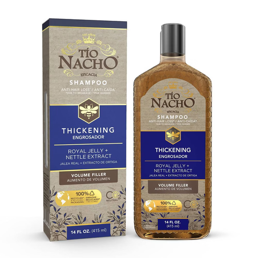 Tío Nacho Thickening Shampoo with Royal Jelly & Nettle Extract (14 fl oz)