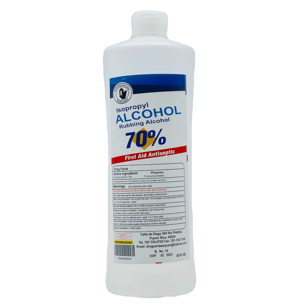 DSJ Alcohol Isopropyl 70% (32oz)