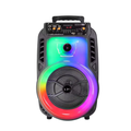 HomeBoss CH-829 8-inch portable Bluetooth speaker with LED lights