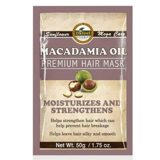 Difeel Macadamia Oil Premium Hair Mask (1.75 oz)