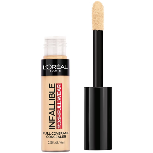 L'Oreal Paris Infallible Full Wear, Full Coverage, Waterproof Concealer (360 Cashmere, 0.33 fl oz)