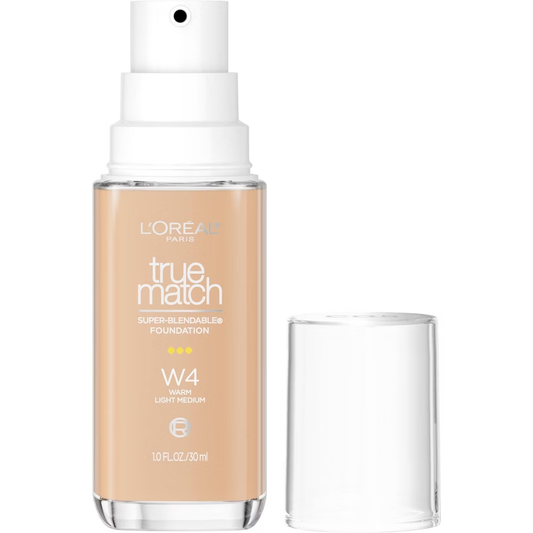 L'Oréal Paris True Match Super Blendable Foundation W4 (1 fl oz)