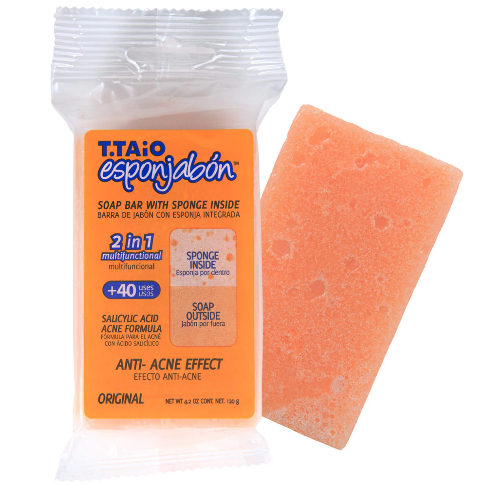 T.Taio Esponjabón 2-in-1 Anti-Acne (4.2oz)