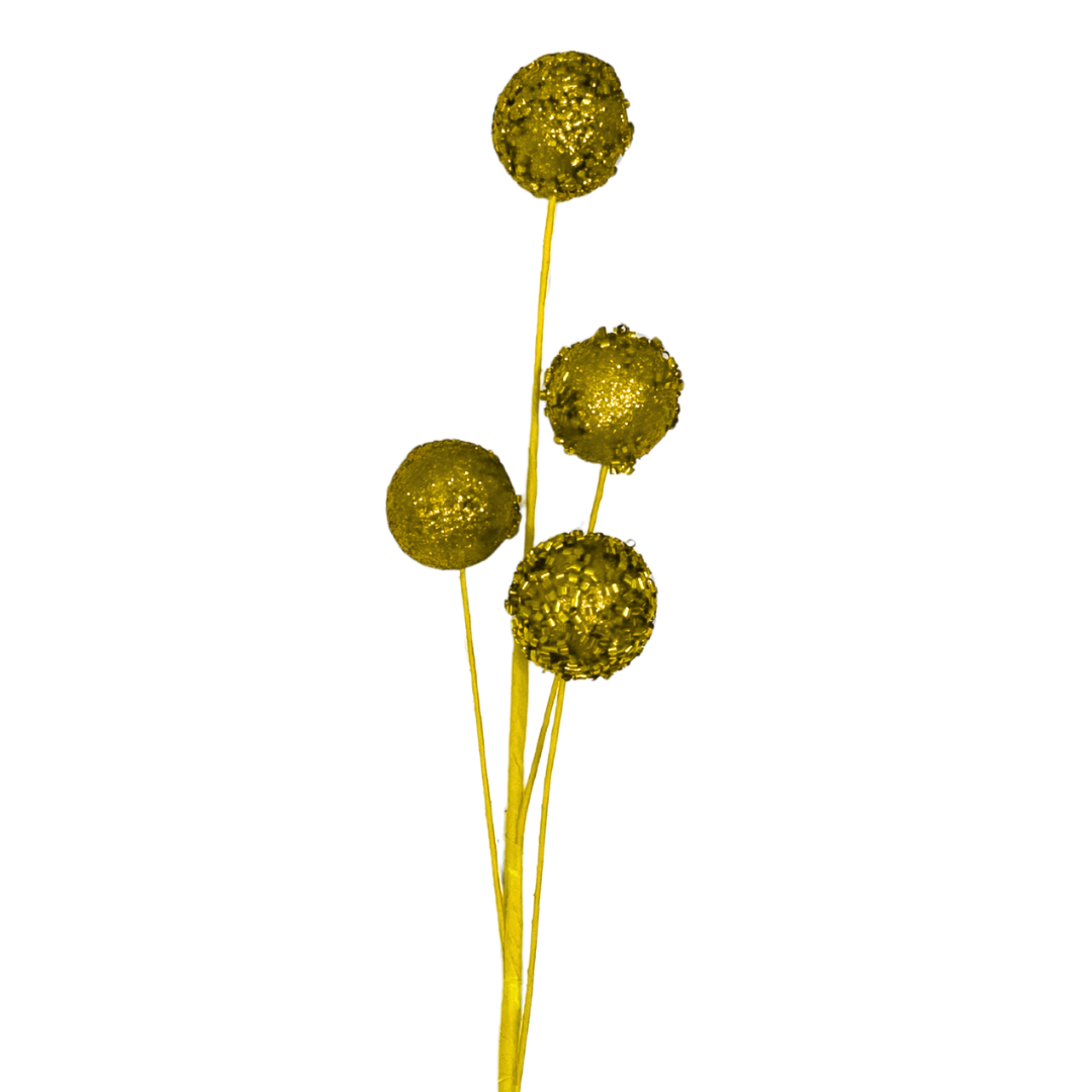 Pick decorativo dorado 56 cm