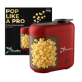 HomeBoss electric hot air popcorn maker with 50g capacity