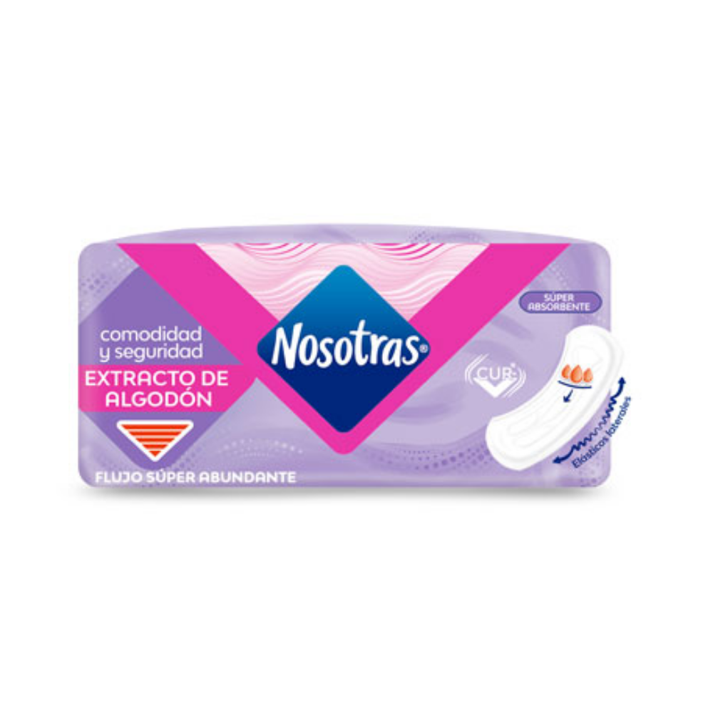 Nosotras Toallas Maternidad (10ct)