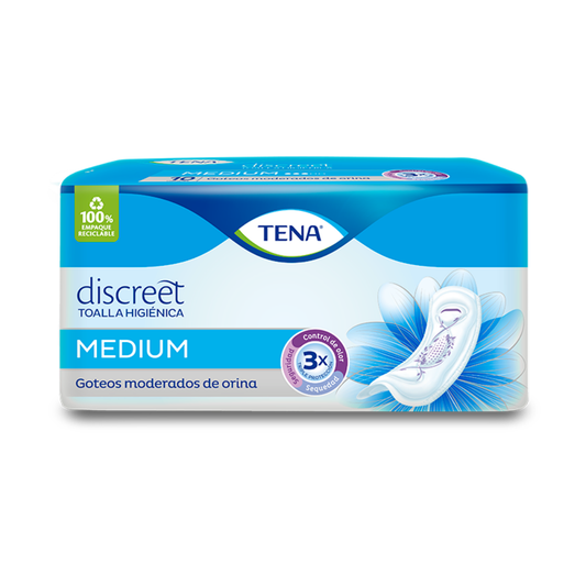 Tena Women Discreet Medium Pads (10ct)