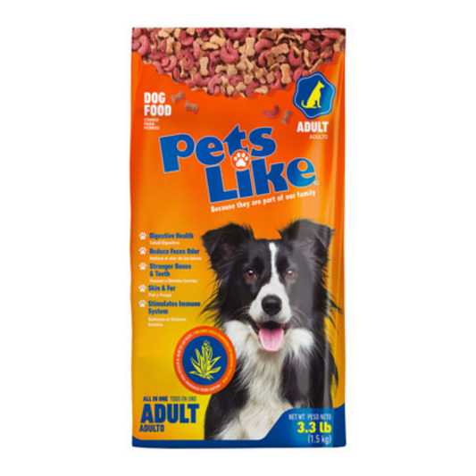 Pets Like Adult Dry Dog Food (3.3lbs)