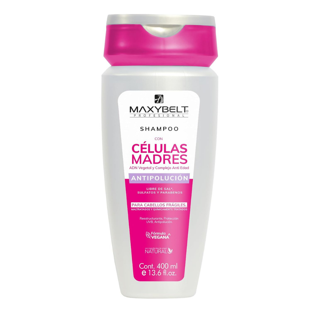 Maxybelt Shampoo con Células Madres Antipolución (400ml)