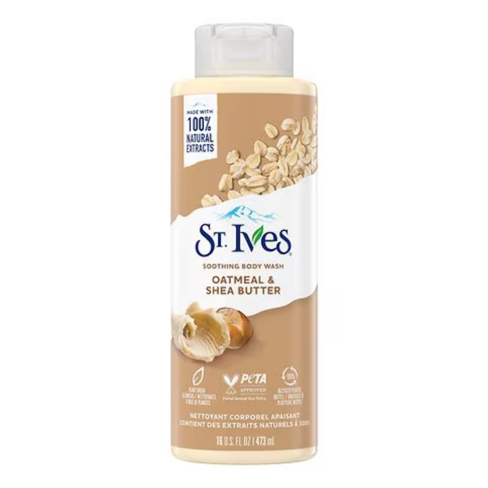 St. Ives Soothing Body Wash Oatmeal & Shea Butter (16 oz)